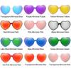 Очки для вечеринок UV400 Защита Clout Goggle Солнцезащитные очки в форме сердца Солнцезащитные очки в форме сердца для женщин