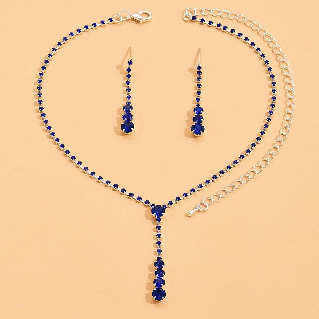 Элегантный комплект свадебных украшений: Серьги, Ожерелье и Браслет с Различными Вариантами