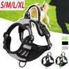 Нагрудный ремень для домашних животных, большой жилет для собак, дышащая светоотражающая шлейка для собак, взрывозащищенный с поводком