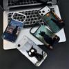 Чехол для телефона Healing Sense Cat Rain Soft для iPhone 15 16 17 Pro Max 17Air 16E 14 Plus 13 12 Mini Ударопрочный Чехол Задняя Панель