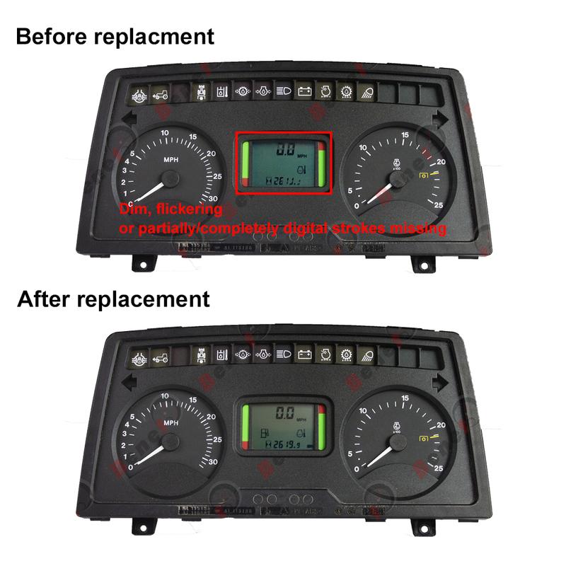 Display for John Deere Panel BIF 6000 Series Instrument Cluster 6320 6430 7320