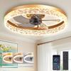 Rikikokiri Ceiling Fan Light [High Airflow, High Brightness, Quiet] LED Fan with Circulator, Lighting, Fan, Fits 8-tatami (8 Tatami Mats), 12-tatami