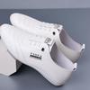 Мужская повседневная обувь для пересечения границ: Дышащие, Мягкая Подошва, Слипоны, Белые, Осенние Спортивные Кроссовки