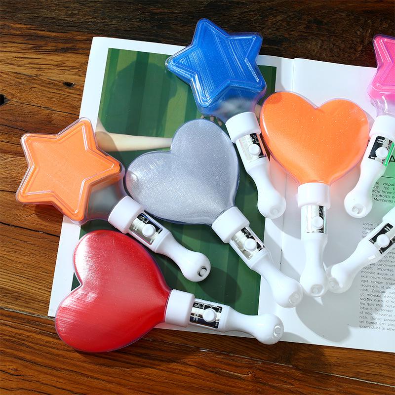 Five-Pointed Star Concert Glow Stick: Handheld Flashing Light for Stage & Cheering Atmosphere