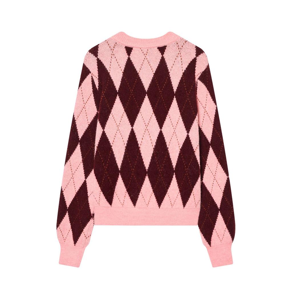 European and American style, new women's clothing, fashionable, versatile, cross-border temperament single-breasted knitted jacket