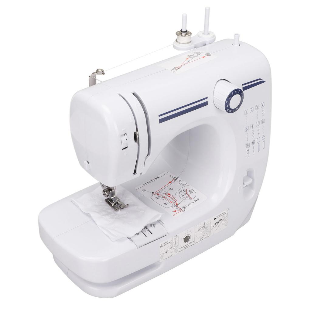 Мини швейная машина 12 стежков многофункциональная электрическая настольная швейная машина для домашнего использования