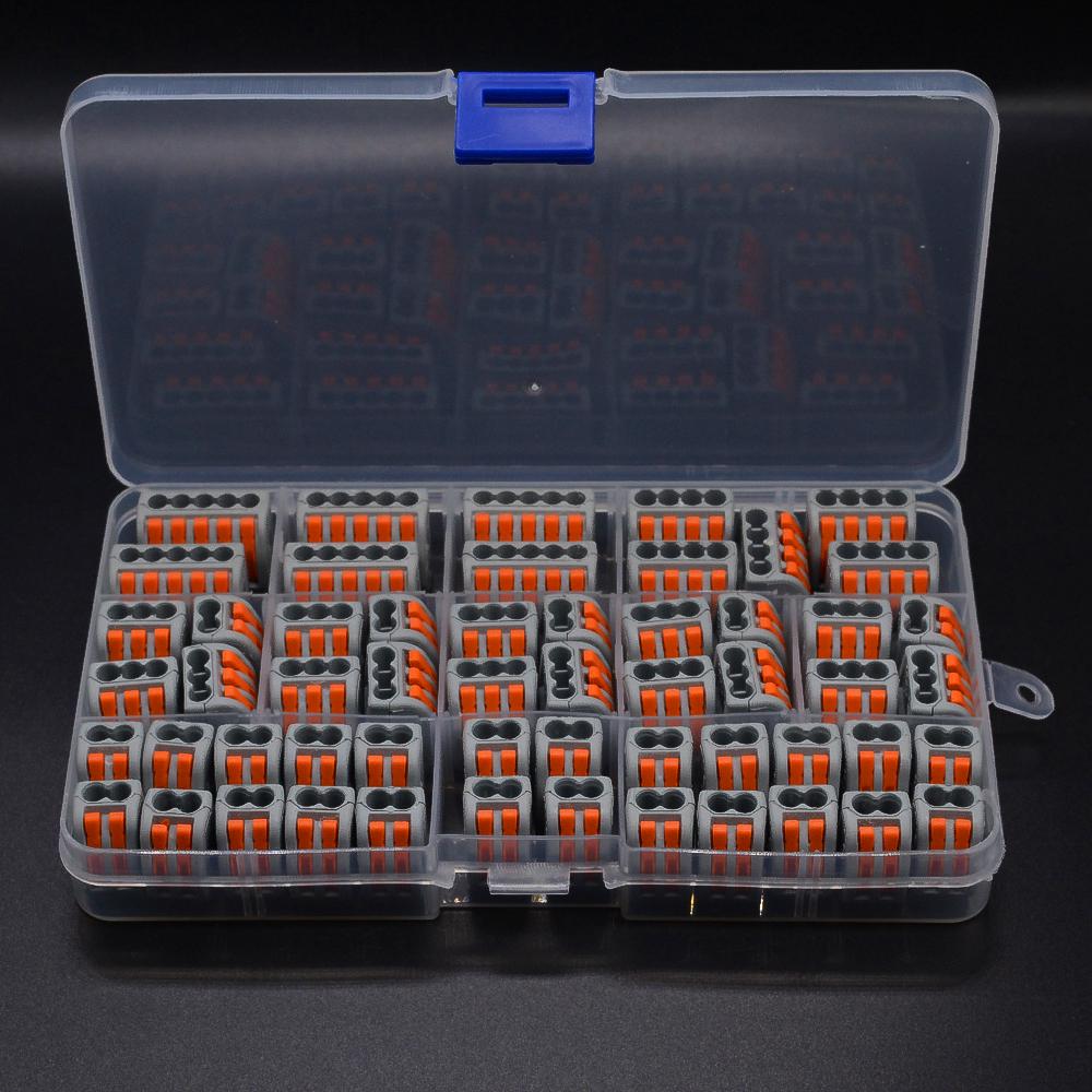 Универсальные коннекторы 220В на 2, 3, 5 и 6 соединений