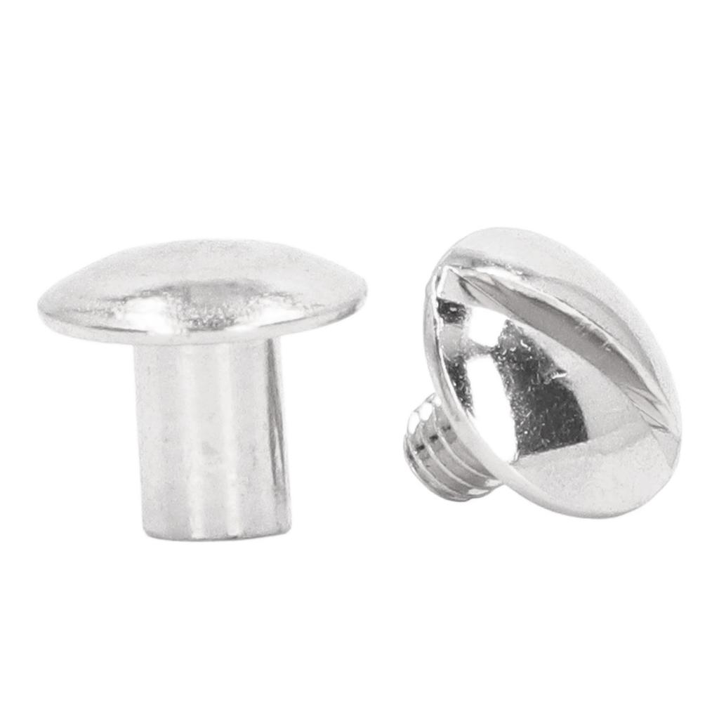 200 Sets Book Binding Screw Uniform Coating Curved Surfaces Electroplating Treatment Bookbinding