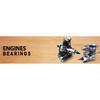 6901UG RC Engine Bearing 14x25x6 mm ABEC-3 ( 1 PC ) 6901 UG ID 14mm With 11 Balls Glow Plug Model R/C Engines Ball Bearings