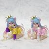 10 см Фигурка-коллекция Shiro из No Game No Life Украшение Подарки Художественные работы Двумерная девушка ПВХ Модель Игрушки Настольный GK
