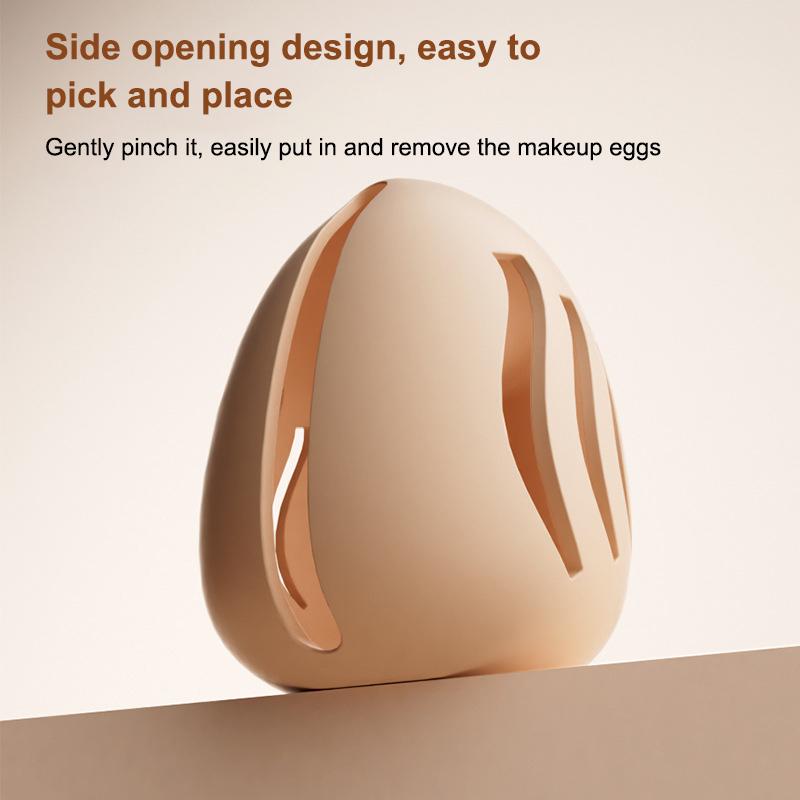 Чехол для спонжа для макияжа Держатель для бьюти-блендера Чехол для пуховки Аксессуары для макияжа Подставка для косметики Пустая косметическая цветная коробка для пуховок