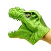 Soft TPR Dinosaur Hand Puppet Animal Head Figure Toys Gloves Children Story Telling Toy Funny Prank