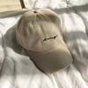 Alphabet Embroidery Baseball Hat Breathable Peaked Caps Outdoor Hats Fashion