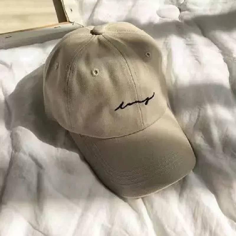 Alphabet Embroidery Baseball Hat Breathable Peaked Caps Outdoor Hats Fashion