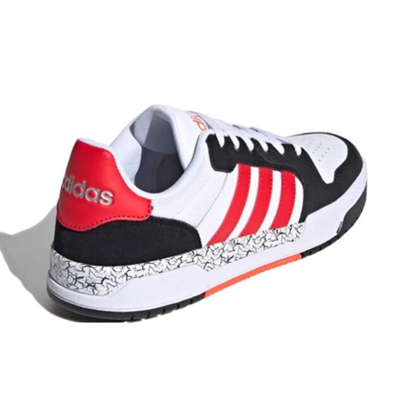 Adidas Neo Entrap Fashion Low-Top Skate Shoes Unisex Sneakers White Red JP9962