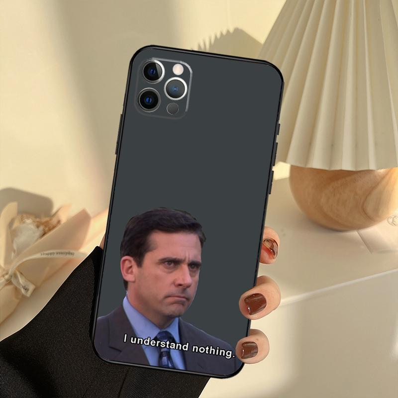 Чехол для телефона Майкл Скотт из сериала «Офис» для IPhone 18 15 14 13 12 11 16 17 Pro Max 13 mini 15 16 Plus 16e 17 Air Cover Funda