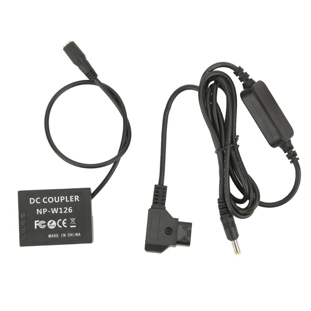 D TAP Interface to NP W126 Full Decoding Dummy Battery Fit for Fuji X T1 X T2 X T3 X T10 X T20 X T30 X Pro1 X Pro2 X