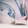 3d Photo Wallpaper Pink Abstract Marble Wall Paper Living Room Bedroom Home Decor Wall Mural