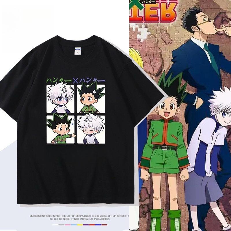 Аниме Hunter X Hunter Футболка с принтом Killua Унисекс и Женская Футболка Унисекс Топ Спортивная Футболка Унисекс Летняя Футболка 2026
