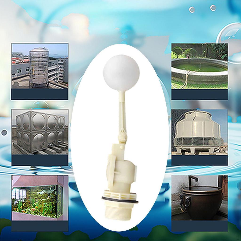 Float Ball Valve Automatic Fill Compact,Sturdy,with Adjustable Arm,Water Level Control for