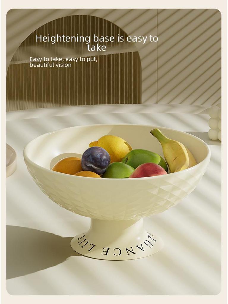 Элегантный роскошный поднос для фруктов и закусок для гостиной или журнального столика