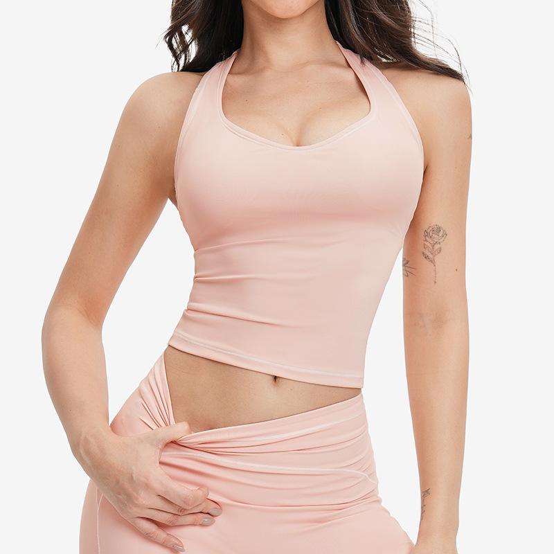 Майка для йоги ZeChuang Color Block Racerback Yoga Tank - мягкая, удобная и с красивой спинкой, идеально подходит для бега или тренировок.