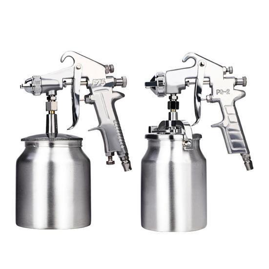 Распылитель краски, равномерное распыление, регулировочная ручка полного покрытия, пористое распыление, пневматический распылитель калибра 1,5/2,5, инструмент для мастерской