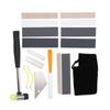 17Pcs Guitar Luthier Tool Set Kit Fret Installation Repair Tools Parts Accessories