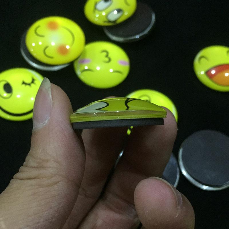 5/10 шт. случайного дизайна, ассорти из улыбающихся, плачущих выражений, милых лиц, магниты на холодильник, сделай сам, домашний декор, аксессуары, наклейки