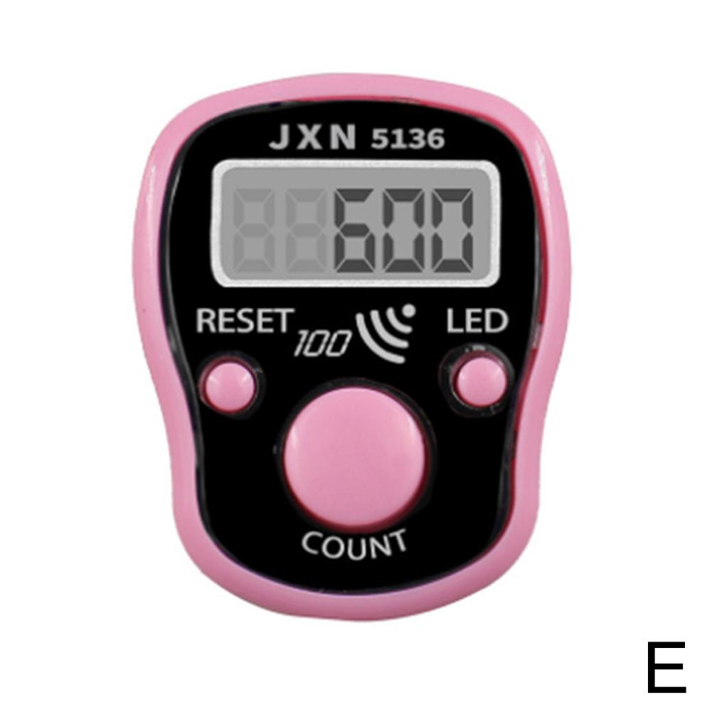 Ручной электронный счетчик Тасбих Палец Цифровой Таймер с бусинами ЖК-цифровой дисплей Тасбих Тасбих Ручной счетчик щелчков
