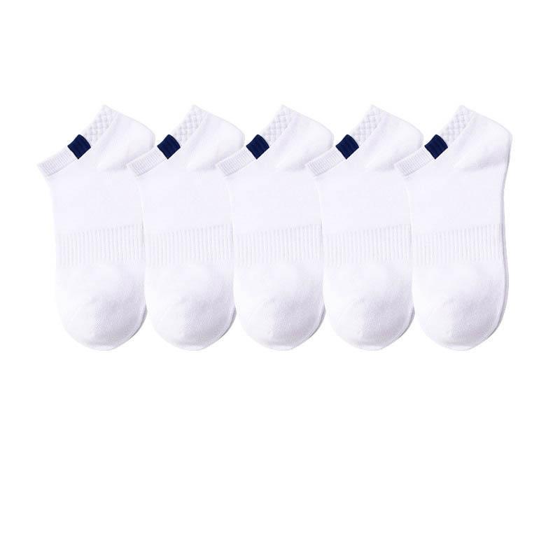 5 пар/лот летние хлопковые мужские короткие носки модные дышащие носки-лодочки удобные повседневные носки мужские большие размеры