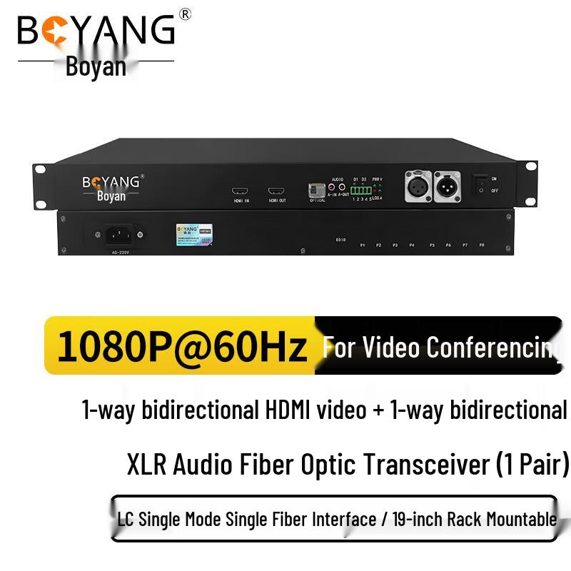 BOYANG HDMI & Multi-Service Fiber Optic Transceivers