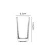 210ml/220ml/260ml/280ml Thick Bottomed Wine Glass Classic Water Bottle Thickened Beverage Cup Home Milk Juice Cold Drink Mugs