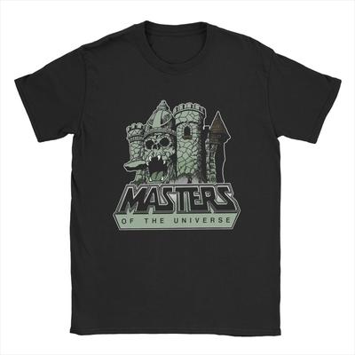 Мужские футболки He Man Masters Of The Universe, хлопковая одежда, потрясающие футболки с коротким рукавом и круглым вырезом, оригинальная футболка