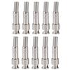 10Pcs Solderless Male BNC Connector for Surveillance Camera Systems