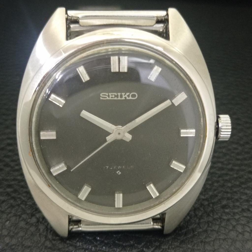 Seiko HAND-WINDING 66A JAPAN MENS VINTAGE ORIGINAL DIAL WATCH A703925-1 R213g-a703925