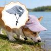 Breathable And Comfortable Dog Baseball Cap with Ear Holes Adjustable Visor, Ideal for The Beach