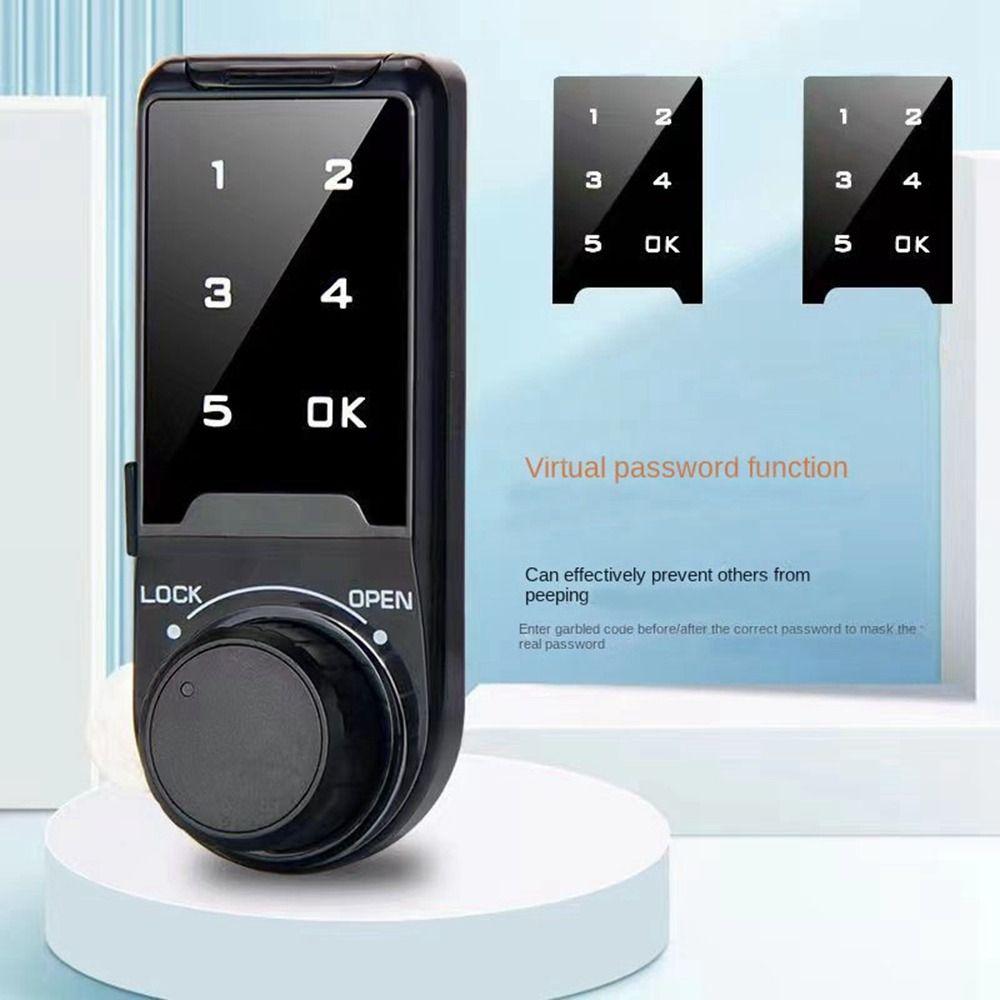 Digital Coded Electric Coded Lock Home Security Touch Keypad Lock Cabinet Password Locks Cabinet