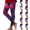 Женские модные уличные штаны Astral Printed Slim Fit Stretch Yoga Casual