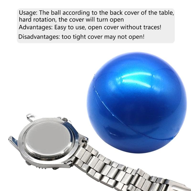 Watch Back Case Opener Watch Back Cover Opener Screw Remover Rubber Ball Durable Tool for Opening Watch Covers