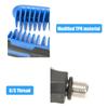 Fishing Rod Rest Holder Silicone Fishing Rod Rest Holder Blue  Wrapped Bracket 8/3 Thread Fishing Tackle Accessories