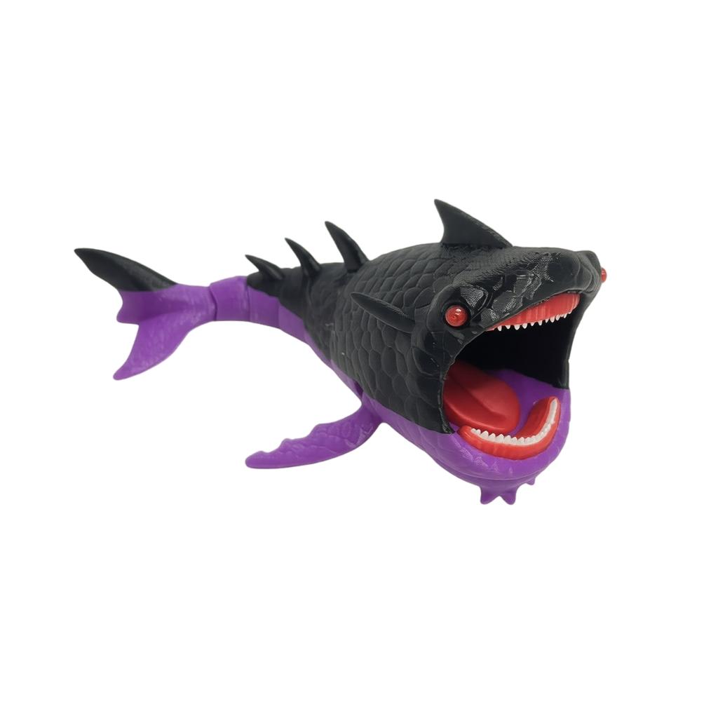 3D-печатная модель глубоководного существа, игрушка, фигурка, реалистичный дизайн с текстурой, коллекционная копия морского животного для демонстрации и образовательных целей
