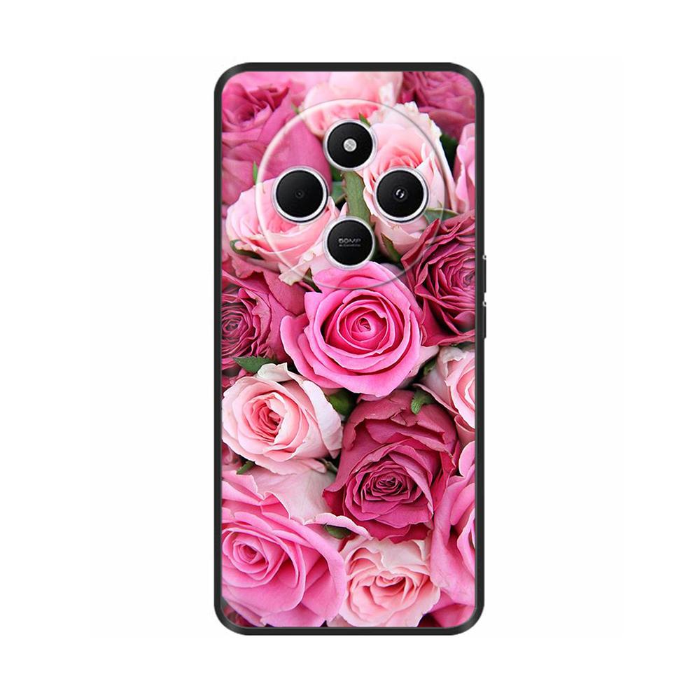 For Xiaomi Redmi A4 5G Case Xiaomi Redmi A4 5G Cover Luxury Shockproof Soft Black Silicone Phone Cover For Xiaomi Redmi A4 Funda