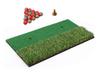 Коврик для тренировки гольфа с 30 уретаном для дома и помещения, искусственная трава для гольфа 30 х 60 см, мячи, тренировка, коврик, (две тонны)