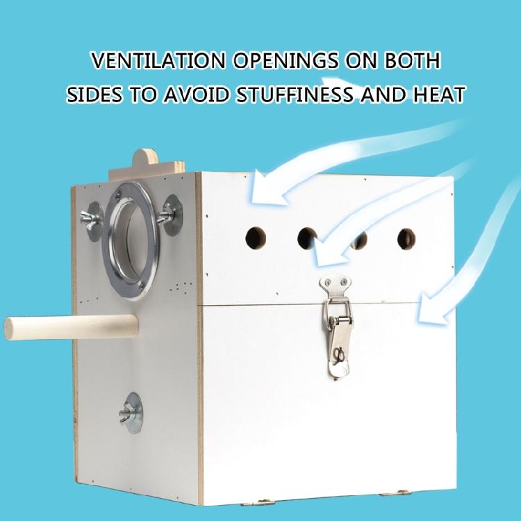 Клетка-гнездо, укрытие, жердочка, домики-укрытия для попугаев и волнистых попугайчиков для зоомагазинов