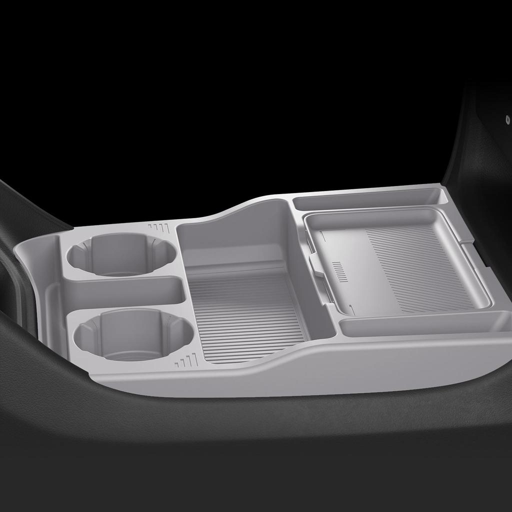 Силиконовый двухслойный ящик для хранения для отделки отсека консоли Xiaomi YU7