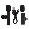 Беспроводной петличный микрофон Plug and Play Перезаряжаемый Портативный микрофон для прямой трансляции