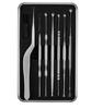 Ear Cleaner, Ear Pick Stainless Steel, Ear Wax Remover 7 Pcs with Storage Box Silver