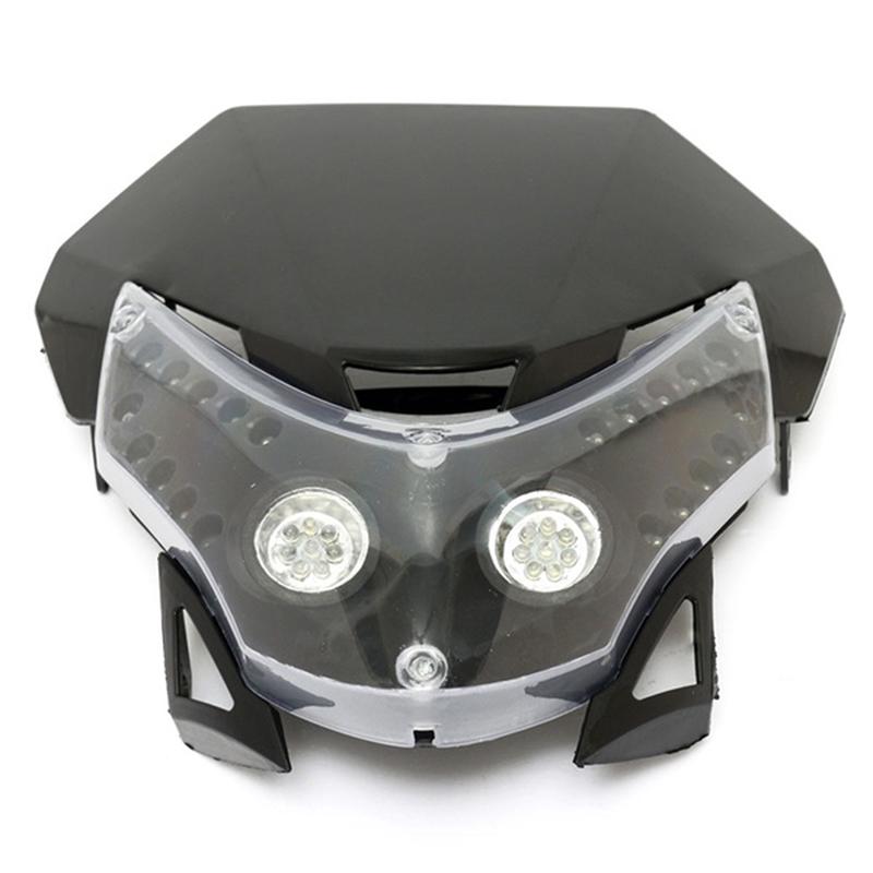 Универсальный мотоцикл Street Fighter Dirt Bike фара обтекатель фонарь черный