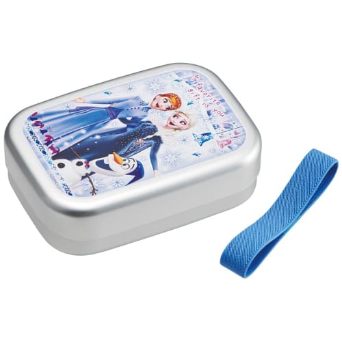 Skater Bento Box Disney Frozen 24 370ml Aluminum Warm Ware Compatible for Children Made in Japan ALB5NV-A
